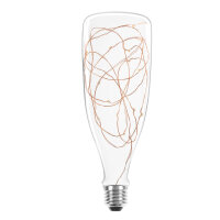 LED Copper Wire Bottle 1.6W = 10W 60lm E27 Clear Extra...