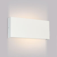 LED Wall Light White Up & Down 6W Warm White 3000K IP20