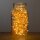 LED Copper Wire Set 20m 200 LEDs Warm White with Remote Control