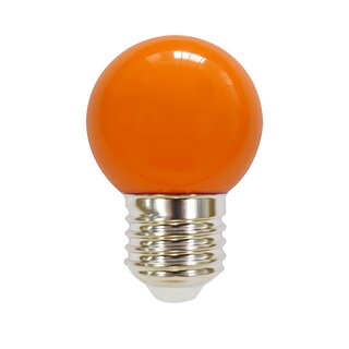 LED-Lampe in Tropfenform Kunststoff 2W orange