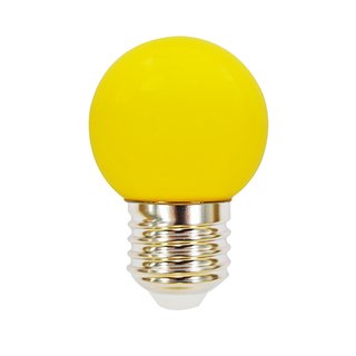 LED-Lampe in Tropfenform Kunststoff 2W gelb