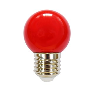 LED-Lampe in Tropfenform Kunststoff 2W rot