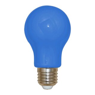 LED-Lampe in Glhlampenform Kunststoff 3W blau 240lm