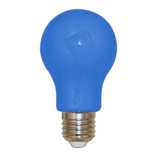 LED-Lampe in Glhlampenform Kunststoff 3W blau 240lm