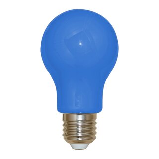 LED-Lampe in Glhlampenform Kunststoff 3W blau 240lm