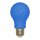 LED-Lampe in Glühlampenform Kunststoff 3W blau 240lm