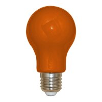 LED-Lampe in Glühlampenform Kunststoff 3W orange 240lm