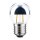 LED Filament Tropfen 2W = 19W 180lm E27 Kopfspiegel silber warmweiß 2700K
