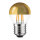 LED Filament Drop 4W = 33W 360lm E27 Head Mirror Gold Warm White 2700K