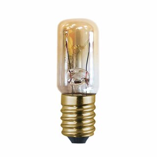 Glhbirne Rhrenlampe T16x54mm 6-10W E14 brass 24V-30V Kappenbirne VE50