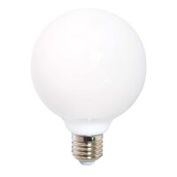 LED Filament Globe G125 12W = 100W 1521lm E27 opal warm...