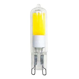 LED Glas G9 COB 2W = 21W Tageslicht 6500K kaltwei