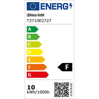 LED Leuchtmittel Rhre T37 10W E27 warmwei 2700K