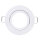 Recessed Spotlight Downlight Adjustable 68mm with Bayonet Lock white