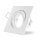 Recessed Spotlight Downlight Adjustable 68mm with Bayonet Lock white