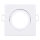Recessed Spotlight Downlight Adjustable 68mm with Bayonet Lock white