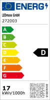 LED Bulb A60 17W E27 2400lm 6500K Daylight