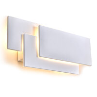 LED Innen-Wandleuchte weiß Rechtecke 12W 1560 Lumen...