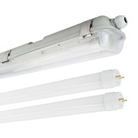 LED Moisture-Proof Batten Light with 2x T8 Tube 4000K 150cm