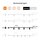 Illu String Light Complete Set 10m -> 20 E27 Sockets with Screw-On Seal Extendable