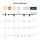 Illu String Light Complete Set 20m -> 20 E27 Sockets with Screw-On Seal Extendable Green