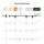 Illu String Light Complete Set 30m -> 30 E27 Sockets with Screw-On Seal Extendable Green