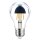 LED Filament Leuchtmittel 7W = 60W 740lm E27 Kopfspiegel silber warmweiß 2700K