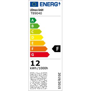 LED T8 Rhre 90cm 12W G13 1200lm 840 neutralwei 4000K inklusive Starter