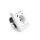 2xUSB Power Socket 3.5A Pure White USB Type A & C