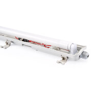 LED Moisture-Proof Eco Batten Light with 1x T8 Tube 120cm...