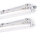 LED Feuchtraum Eco Wannenleuchte 120cm 2x Röhre 18W G13 4000K