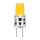 LED Pin Base Lamp COB 2.5W GY6.35 Clear 12V 200lm Warm White 2700K