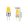 LED Pin Base Lamp COB 2.5W GY6.35 Clear 12V 200lm Warm White 2700K