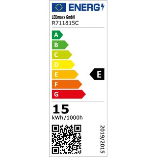 LED Leuchtmittel SMD Stab 15W R7s 1800lm 118mm kaltwei 6500K Tageslicht