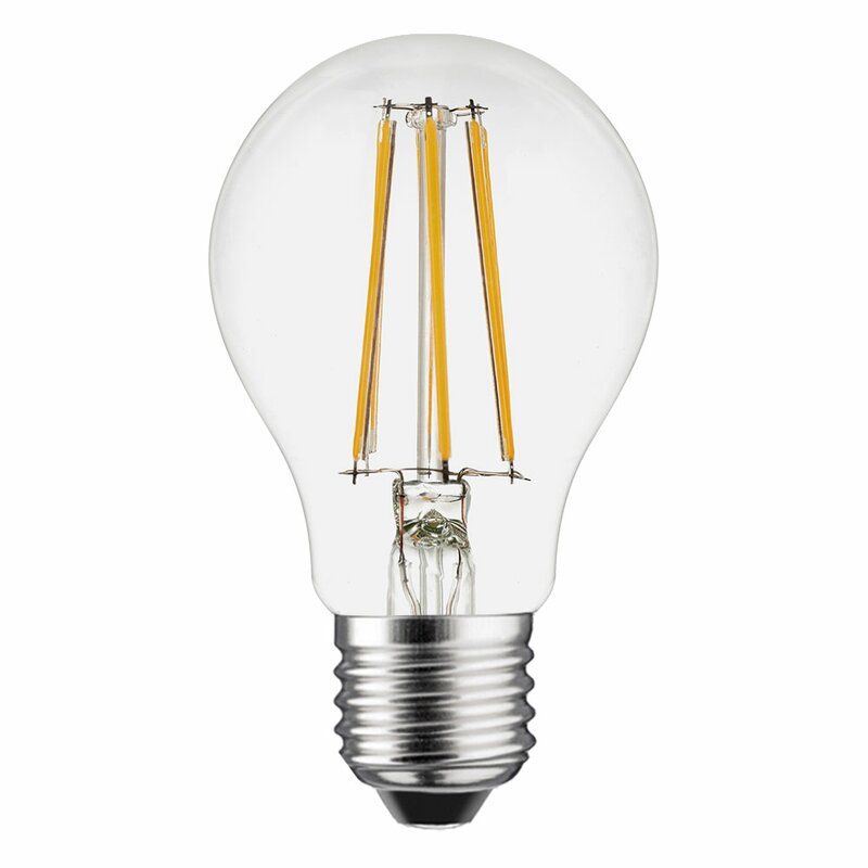 LED Filament Leuchtmittel 6W = 60W E27 klar 806lm 865 kaltweiß 6500K