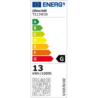 3 x T2 Leuchtstofflampe Rhre 13W/830 W4,3x8,5d warmwei 3000K