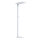 LED Floor Lamp Lara Up & Down 80W silver RAL9006 UGR<17 flicker-free dimmable