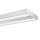 LED Floor Lamp Lara Up & Down 80W silver RAL9006 UGR<17 flicker-free dimmable