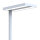 LED Stehleuchte Lara Up & Down 80W silber RAL9006 UGR<17 flicker-free dimmbar + Bewegungssensor + Tageslichtsensor