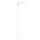 LED Floor Lamp Lara Up & Down 80W white RAL9006 UGR<17 flicker-free dimmable + motion sensor + daylight sensor