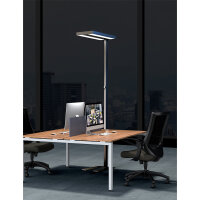 LED Stehleuchte Lara Up & Down 80W schwarz RAL7021 UGR<17 flicker-free dimmbar