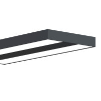 LED Floor Lamp Lara Up & Down 80W black RAL9006...