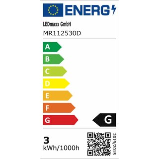 LED MR11 Reflektor 2,5W GU4 180lm warmwei 2700K DIMMBAR