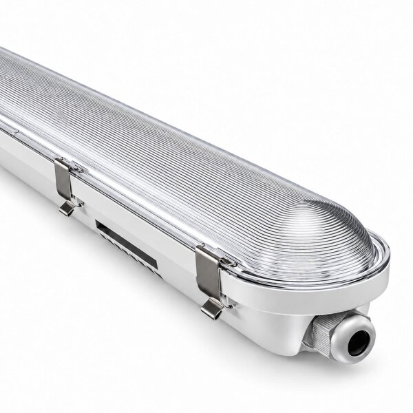 LED Feuchtraum Wannenleuchte 150cm Strip fest verbaut 24W/30W/36W/48W 150lm/W CCT 3000K/4000K/6500K