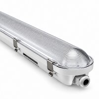 LED Feuchtraum Wannenleuchte 150cm Strip fest verbaut...