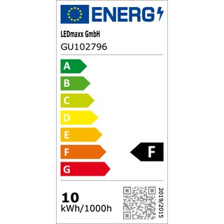 LED Premium Glas Reflektor 9,6W GU10 750lm 827 warmwei 2700K