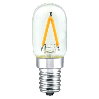 LED Filament Röhre T22 1,5W E14 klar 180lm 822 extra warmweiß 2200K