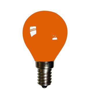 LED Filament Tropfen 2W E14 orange