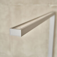 LED Floor Lamp Linus Up & Down 80W silver UGR<6 flicker-free CCT 3000K - 5700K + Sensor + dimmable