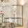 LED Floor Lamp Linus Up & Down 80W silver UGR<6 flicker-free CCT 3000K - 5700K + Sensor + dimmable